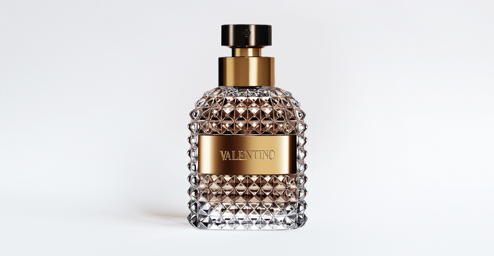 Product Package Design for Valentino uomo man