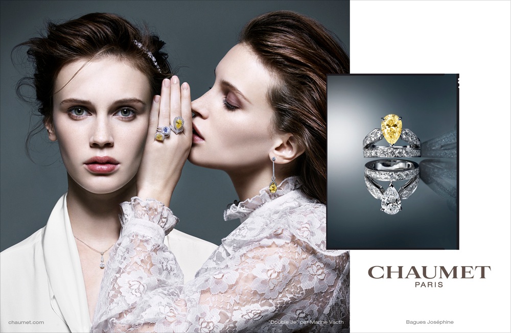 Brand Visual Advertising for Chaumet Paris Josephine collection tiara ring