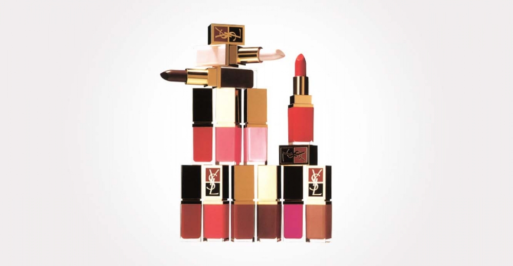 Product Package Design for YSL cosmetics liptick colors