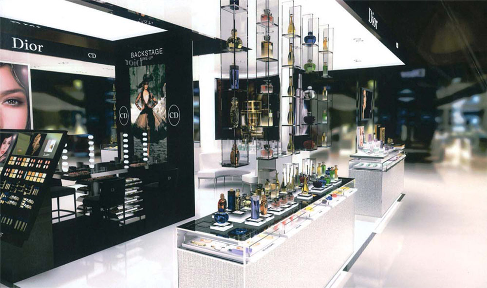 Interior Design for Dior beauty