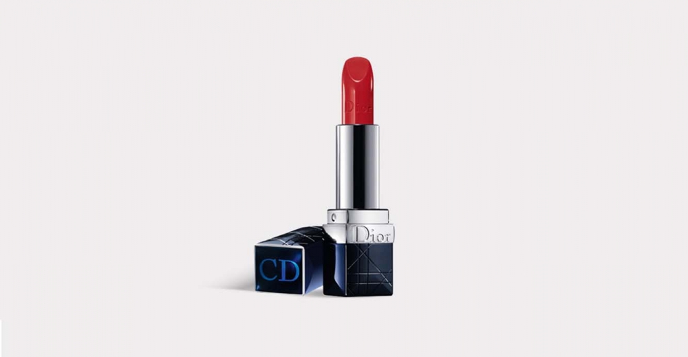 Product Package Design for Dior Cosmetics single red lipstick