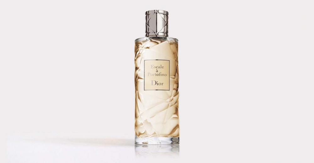 Product Package Design for Dior fragrance cruise collection escale a portofino woman