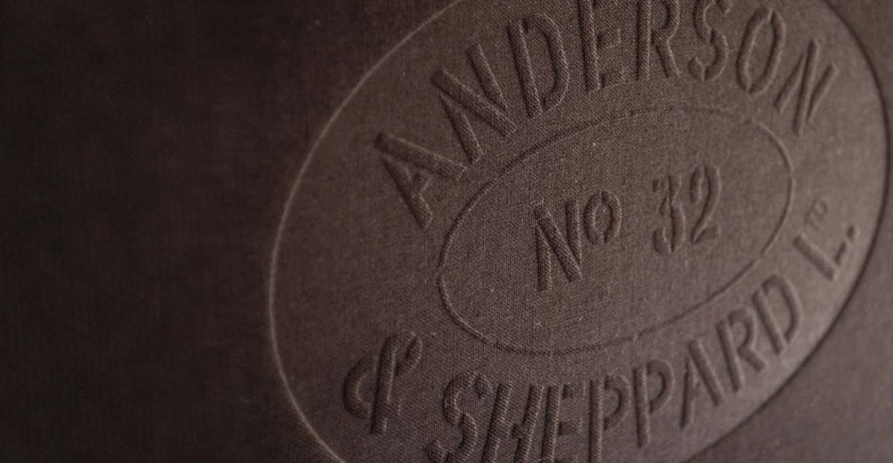 Anderson & Sheppard printed brand materials A Style Is Born