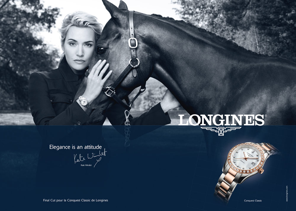 Brand Visual Advertising for Longines