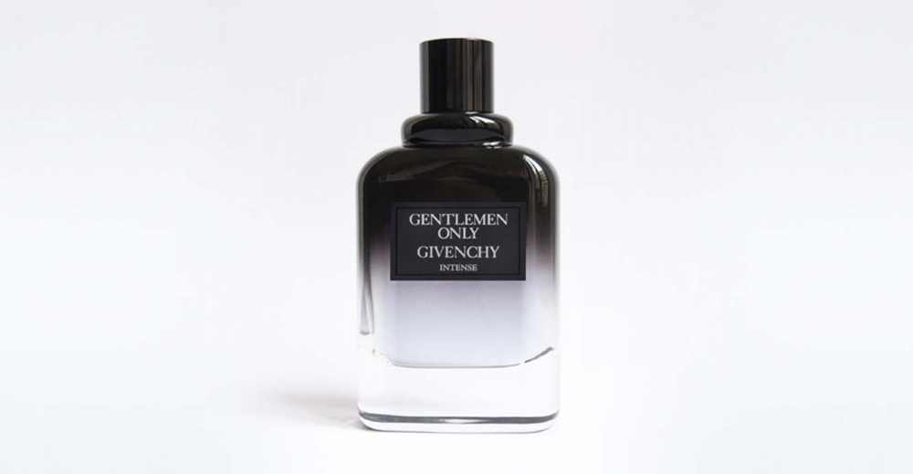 Product Package Design for Givenchy gentlemen only intense bottle