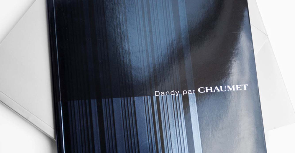 Portfolio book design for Chaumet Paris Watches Dandy collection