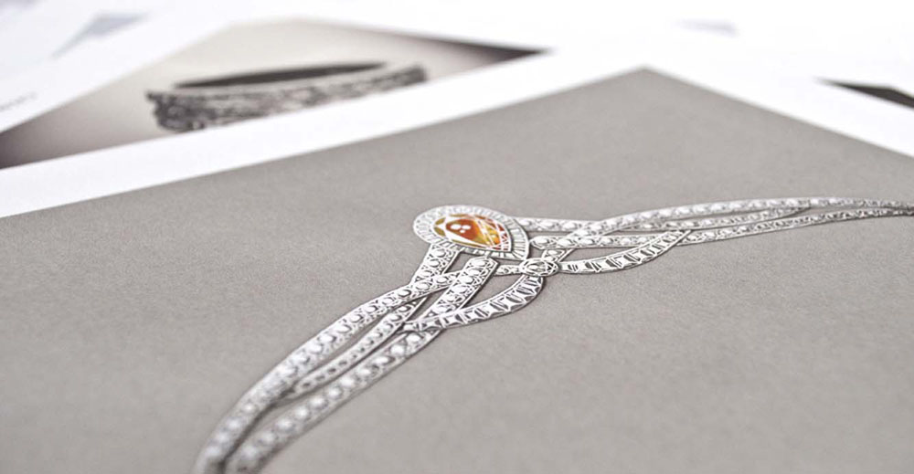 Portfolio book design for Chaumet Paris Josephine collection